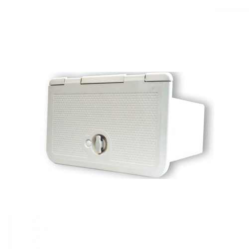 Compartiment de depozitare pentru HIFI alb ABS 285x180x250 EVA