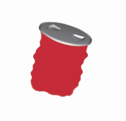 Tárolórekesz fedél, kör, fehér, tartózsákkal EVA