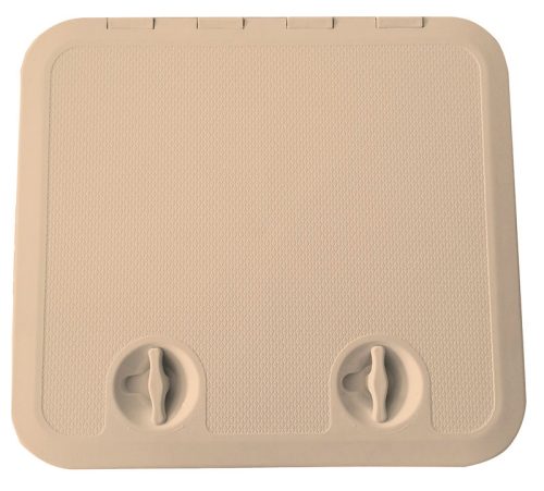 Capacul compartimentului de depozitare cu închidere dublă bej ABS 460x510 mm EVA