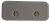 Tárolórekesz fedél retesszel ABS szürke 248x603 mm EVA