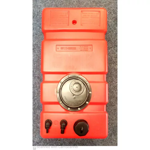 Rezervor de combustibil încorporat 75 l 80x35x30+5 cm GFN