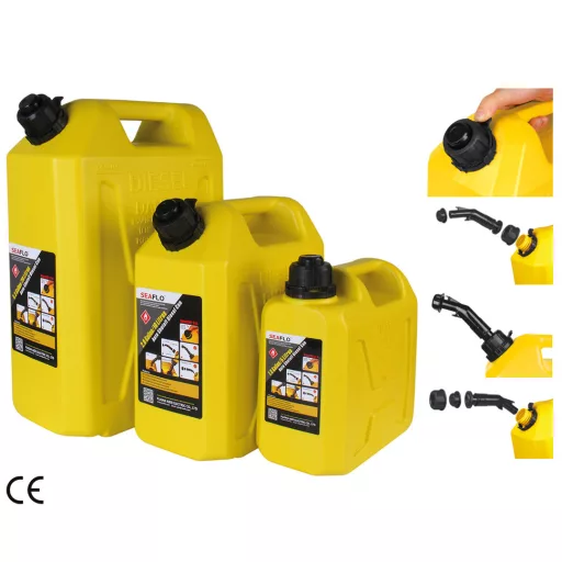 Recipient pentru combustibil diesel cu umplere Seaflo 5 l