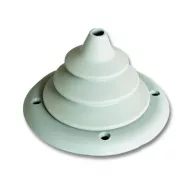 Bovden ieșire clopot acordeon alb EVA