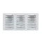 Placă de ventilație metalică 360 x 185 mm GFN
