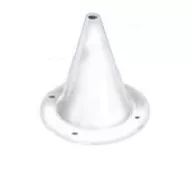 Ieșire Bovden cu șaibă clopot 1 ramură alb GFN