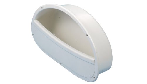 Compartiment de depozitare oval din plastic ABS GFN