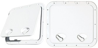 Tárolórekesz fedél zárral két retesszel 517x463 mm GFN