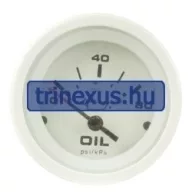 Manometru de ulei 5 bar cu dom alb TFX