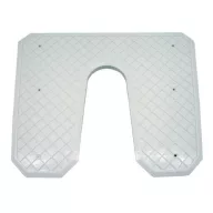   Amortizor de vibrații pentru oglinda de pârț, cenușă artificială 445x363mm EVA