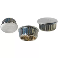 Dop de capăt bariere miez metalic din plastic 25x1 mm GFN
