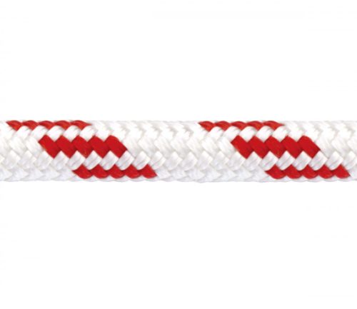 Frânghie de croazieră PP alb-roșu 12 mm CPL