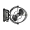 Ventilátor tengeri CAFRAMO SIROCCO II 12V fekete EVA