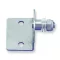 Gázrugó rögzítőelem INOX külső menetes 25x35x25mm EVA