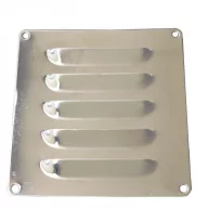 Placă de ventilație metalică 120 x 120 mm EVA