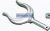 Furcă de canotaj galvanizată 13 mm EVA