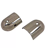   Profil de cauciuc finisaj de capăt în metal pereche 60x47x19 mm EVA