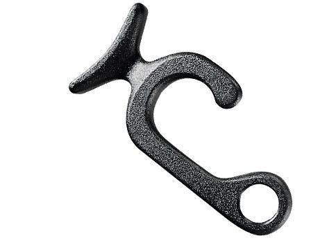 Fender cuier pentru balustradă din plastic alb GFN