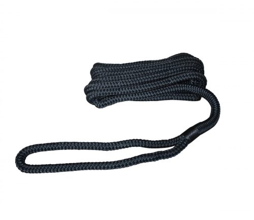 Cablu dublu împletit cu buclă 6 m/14 mm albastru închis CPL