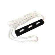   Frânghie de ancorare cu cablu de cauciuc răsucit 4 m/14 mm alb CPL
