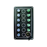 Tablou de distribuție 5 unități + brichetă negru EVA