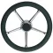 Ghidon cu raze inox negru 350 mm EVA