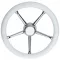 Ghidon raze inox alb 350 mm EVA