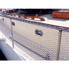 Plasă pentru balustradă împotriva căderii 30 m/20 cm CPL