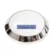 Cablu de lumină cu întrerupător rotund plafon crom 15 cm EVA