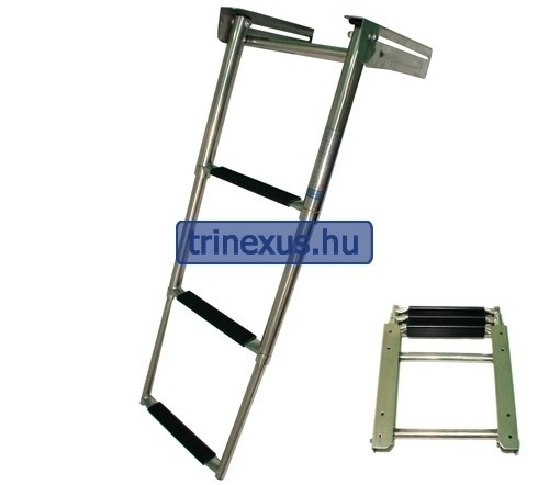 Scară de păr inox 3 grade extensibil larg EVA