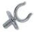 Furcă pentru canotaj cu metal de bază 12x52 mm GFN