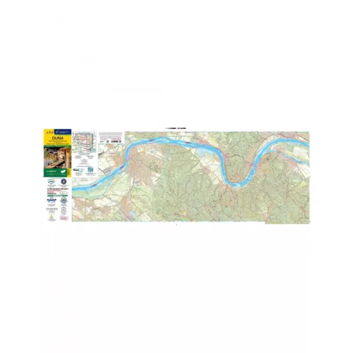 Carte, Duna Esztergom-Bp. hartă turistică