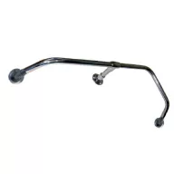 Handrail în pereche cu bază de oțel înclinat 56 cm EVA