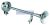Corn electric inox simplu drept 120 Db EVA