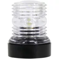 Lumină LED alb 360° în carcasă neagră DAW