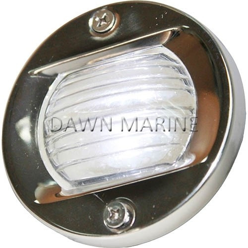 Lumină LED alb lemn lumina inox DAW