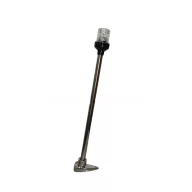 Rotund LED alb telescopic inox 52 cm DAW