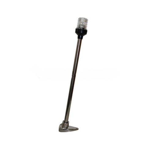 Rotund LED alb telescopic inox 52 cm DAW