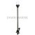 Rotund LED lumina alb inox detașabil 60 cm DAW