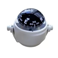 Busolă în stâlp alb Optronics 86 mm EVA