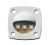 Cablu luminos cu 3 LED-uri plat 47x87 mm EVA