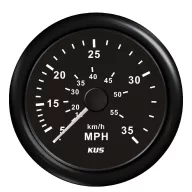 Vitezometru KUS 35 MPH negru EVA