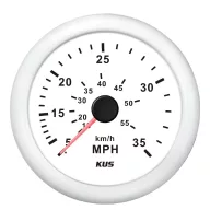 Vitezometru KUS 35 MPH alb EVA
