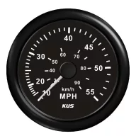 Vitezometru KUS 55 MPH negru EVA