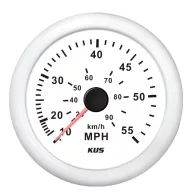 Vitezometru KUS 55 MPH alb EVA