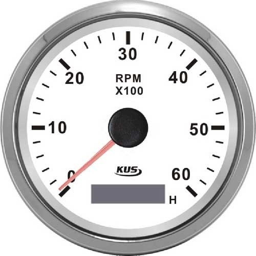 Revoluție și contor de ore KUS 6000 RPM inox-feh EVA