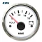 Voltmetru KUS 8-16 V inox-alb EVA