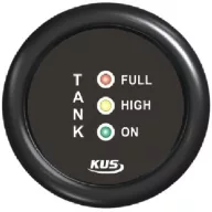 Indicator de combustibil LED KUS negru EVA