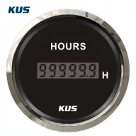 Contor ore de funcționare KUS inox-negru EVA