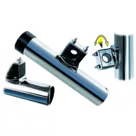 Suport tijă de pescuit inox 30 mm pentru balustradă EVA