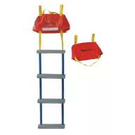 Scară de refugiați pentru balustradă 3 grade 94 cm EVA